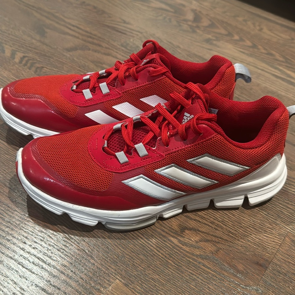 Adidas Size 10 Red shoes